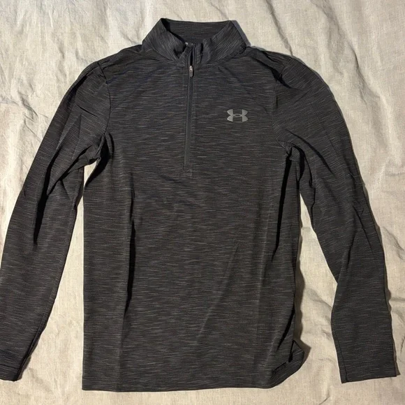 Under Armour Quarter Zip Muscle T's - Picture 4 of 5